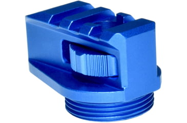 Image of Presma AR Picatinny Stock Adapter w/Flange, Blue, PSAP02-DBL