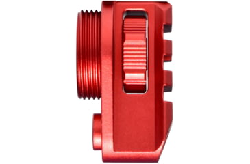 Image of Presma AR Picatinny Stock Adapter w/Flange, Red, PSAP02-R