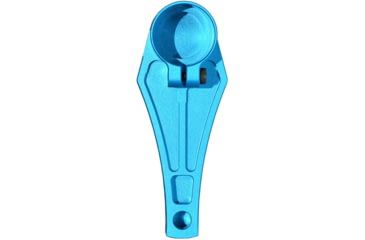 Image of Presma Buttplate For Round 1.25 in AR Buffer Tubes w/QD Sling Swivel Hole, Blue, AAST19-BL