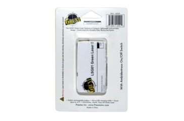 Image of Presma Compact Green Laser Sight for Picatinny Rails, with Ambidextrous On/Off Switch, Black, LSG01