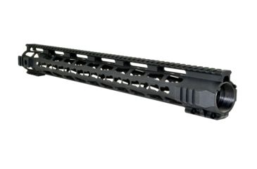 Image of Presma Jackal 19.5in Extra Long AR-15 .223.5.56 Free Float KeyMod Handguard, Super Slim ID 1.35in, 6061-T6 Aluminum Alloy w/ Steel Barrel Nut, Matte Black PRJA111