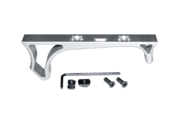 Image of Presma Lightweight Aluminum Hand Stop for M-LOK Slots, Silver, HSML01-S