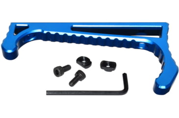 Image of Presma Lightweight Aluminum M-LOK Handstop, Blue, HSML02-B