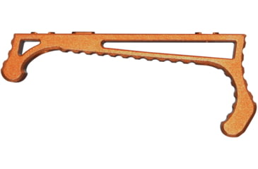 Image of Presma Lightweight Aluminum M-LOK Handstop, Orange, HSML02-OR