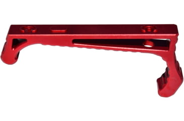 Image of Presma Lightweight Aluminum M-LOK Handstop, Red, HSML02-R