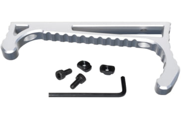 Image of Presma Lightweight Aluminum M-LOK Handstop, Silver, HSML02-S