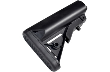 Image of Presma Mil-Spec Adjustable Buttstock w/Slim Rubber Shoulder Recoil Pad, Black, AAST23