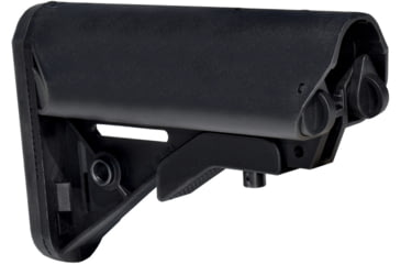 Image of Presma Mil-Spec Adjustable Buttstock w/Slim Rubber Shoulder Recoil Pad, Black, AAST23