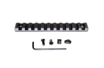 Image of Presma Picatinny Rail Section for M-LOK Style Mounts, 11 Slot, Black, RL-ML11