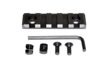 Image of Presma Picatinny Rail Section for M-LOK Style Mounts, 5 Slot, Black, RL-ML5