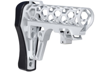 Image of Presma Skeletonized 223/5.56/308 Buttstock Mil-Spec Tube, 6 Position, Silver, AAST25-S