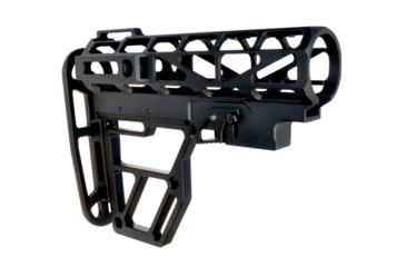 Image of Presma Skeletonized Aluminum 6 Position Stock, Black, AAST22