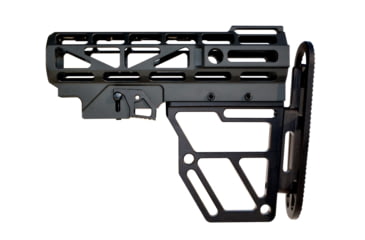 Image of Presma Skeletonized Aluminum 6 Position Stock, Black, AAST22