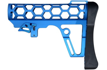 Image of Presma Skeletonized Mil-Spec Stock Assembly, Blue, A25K-BL