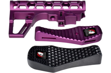 Image of Presma Skeletonized Mil-Spec Stock Assembly, Purple, A25K-PUR