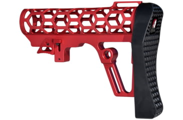 Image of Presma Skeletonized Mil-Spec Stock Assembly, Red, A25K-R