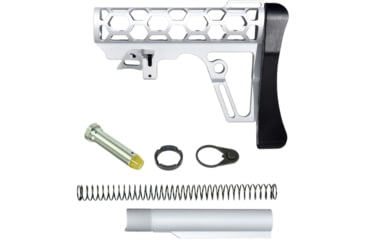 Image of Presma Skeletonized Mil-Spec Stock Assembly, Silver, A25K-S