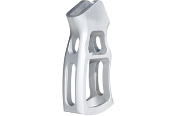 Image of Presma Skeletonized Rear Pistol Grip for AR15, AR-10 LR-308, Silver, GP30-S