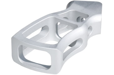 Image of Presma Skeletonized Rear Pistol Grip for AR15, AR-10 LR-308, Silver, GP30-S