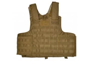 Image of Sniper Cross Draw Tactical Multi Function Vest, Tan, ASVT02-T