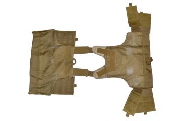 Image of Sniper Cross Draw Tactical Multi Function Vest, Tan, ASVT02-T