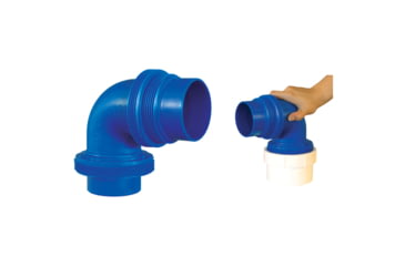 Image of Prest-O-Fit Line Universal Elbow, Blue, 1-0001