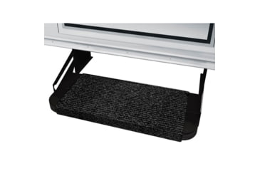 Image of Prest-O-Fit Outrigger RV Step Rug - Straight, Black Onyx, 18in, 2-0314