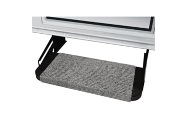 Image of Prest-O-Fit Outrigger RV Step Rug - Straight, Castle Gray, 18in, 2-0313