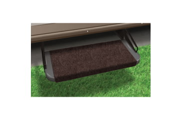 Image of Prest-O-Fit Outrigger RV Step Rug - Straight, Chocolate Brown, 18in, 2-0315