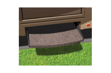 Image of Prest-O-Fit Outrigger Universal RV Step Rug, Castle Gray, 22in, 2-0393