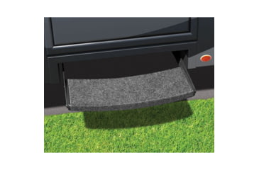 Image of Prest-O-Fit Outrigger Universal RV Step Rug, Chocolate Brown, 22in, 2-0395