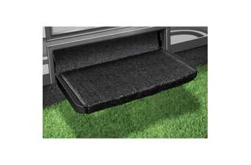 Image of Prest-O-Fit Wraparound+Plus RV Step Rug, Black, 20in, 2-1072