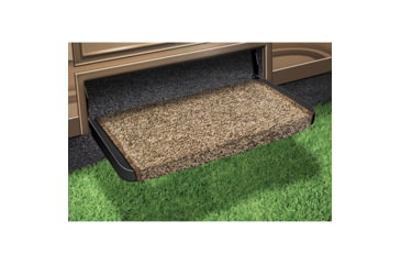 Image of Prest-O-Fit Wraparound+Plus RV Step Rug, Brown, 20in, 2-0071