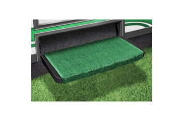Image of Prest-O-Fit Wraparound+Plus RV Step Rug, Green, 20in, 2-0070