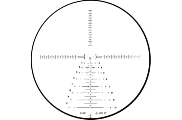 Image of Pride Fowler Industries Rapid Reticle H-2 3-12x42mm FFP Rifle Scope w/Rapid Ranging and Rapid Guide Technology, Black, PFI-RR-EVOLUTION H-2