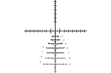 Image of Pride Fowler Industries RR-Evolution 3-12x42mm with Rapid Ranging Scope, Black, 5.56/7.62x51, RRE002