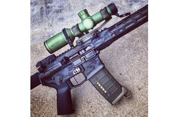 Image of Pride Fowler Industries RR-Evolution-3G Rifle Scope, 1-6x24mm, 30mm Tube, First Focal Plane, Red Illumination, Rapid Reticle 3G BDC Reticle, Green, RR007-FDE