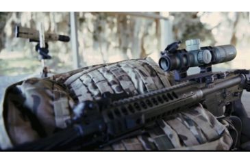 Image of Pride Fowler Industries RR-Evolution-3G Rifle Scope, 1-6x24mm, 30mm Tube, First Focal Plane, Red Illumination, Rapid Reticle 3G BDC Reticle, Green, RR007-FDE