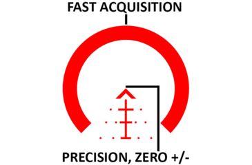 Image of Primary Arms 1-6X24mm First Focal Plane Rifle Scope w/ACSS Raptor 5.56 Reticle, Black, PA1-6X24FFP-R-5.56