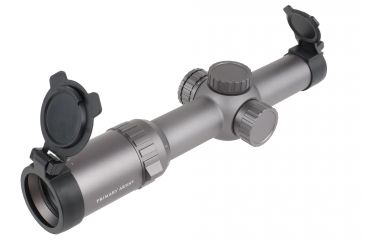 Image of Open Box Demo, Primary Arms SLx 1-6X24mm SFP Gen III Scope w/K.I.S.S. Reticle, Wolf Grey, PA1-6X24SFP-KISS-WG