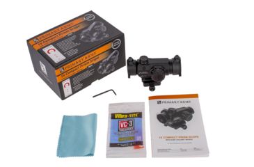 Image of Primary Arms SLx Compact 1x20 Prism Scope with ACSS Cyclops Reticle, Black, PAC1X-ACSS-CYCLOPS