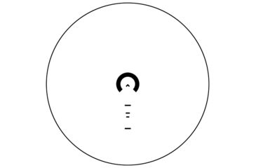 Image of Primary Arms SLx Compact 1x20 Prism Scope with ACSS Cyclops Reticle, Black, PAC1X-ACSS-CYCLOPS