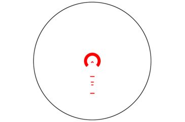 Image of Primary Arms SLx Compact 1x20 Prism Scope with ACSS Cyclops Reticle, Black, PAC1X-ACSS-CYCLOPS