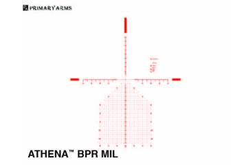 Image of EDEMO, Primary Arms SLx 3-18x50mm First Focal Plane Rifle Scope - Illuminated Athena BPR MIL Reticle, Black, 3-18X50 mm, PA3-18X50FFP-ATHENA-BPR-MIL