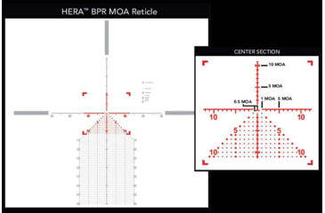 Image of Primary Arms SLx 3-18x50mm First Focal Plane Rifle Scope - Illuminated Hera BPR MOA Reticle, Black, 3-18X50 mm, PA3-18X50FFP-HERA-BPR-MOA