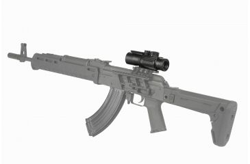 Image of Primary Arms SLx 3X Compact Prism Scope with the Patented 7.62X39/300BO ACSS Reticle, Black, PAC3XAK300BO