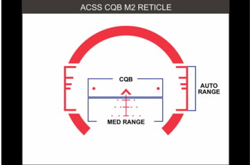 Image of Primary Arms 3x32 Gen III SLX 3 Compact Prism Scope, ACSS-5.56-CQB-M2, Black, 710026