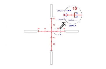 Image of Open Box Demo, Primary Arms SLx 4-14x44 FFP scope, Arc-2-MOA Reticle, Black, PA4-14X44FFP-ARC-2-MOA