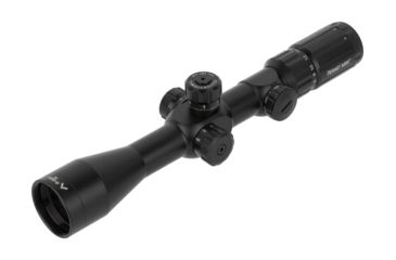 Image of Primary Arms SLx 4-14X44mm First Focal Plane Rifle Scope - Illuminated R-Grid 2B Reticle, Black, 4-14X44 mm, PA4-14X44FFP-R-GRID-2B