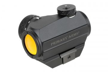 Image of Open Box Demo, Primary Arms SLx Micro Dot w/Removable Case, Rotary Knob and up to 50K-Hour Battery Life, 2 MOA Dot Reticle, Black MD-RB-AD